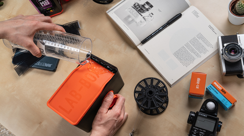 Ars Imago LAB-BOX w/ 135 Module (35mm) - Orange edition | Darkroom 