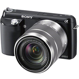 Sony Announces NEX-F3 16MP Mirrorless & New Lightweight 18-200mm Telephoto Zoom Lens