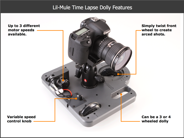 Lil-Mule: Budget Timelapse Rig - That Turns!