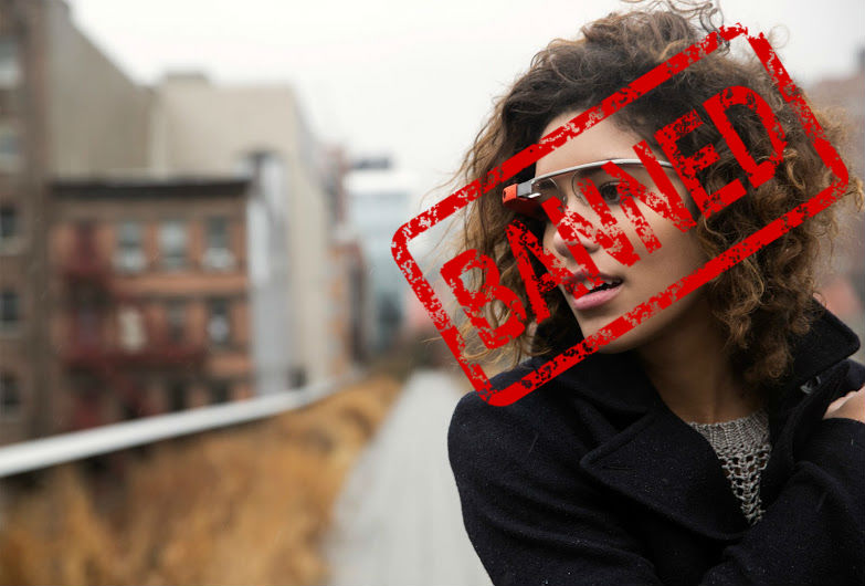 Google Glass Already Banned