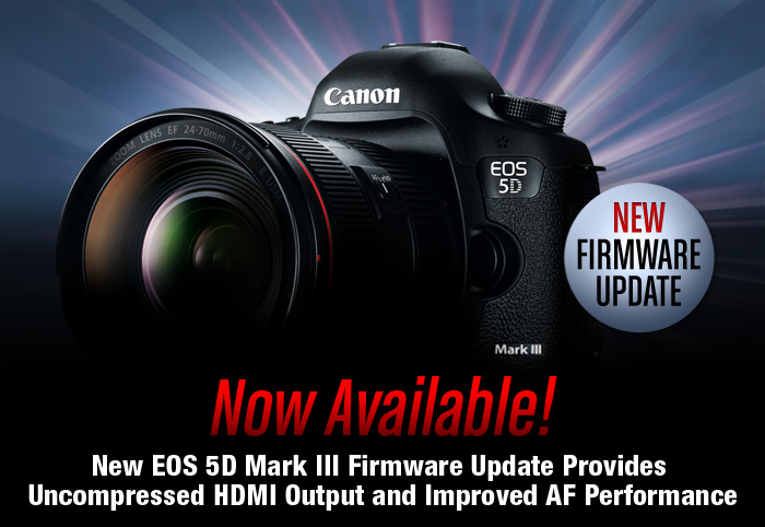EOS 5D Mark III 1.2.1 Firmware Available for Download