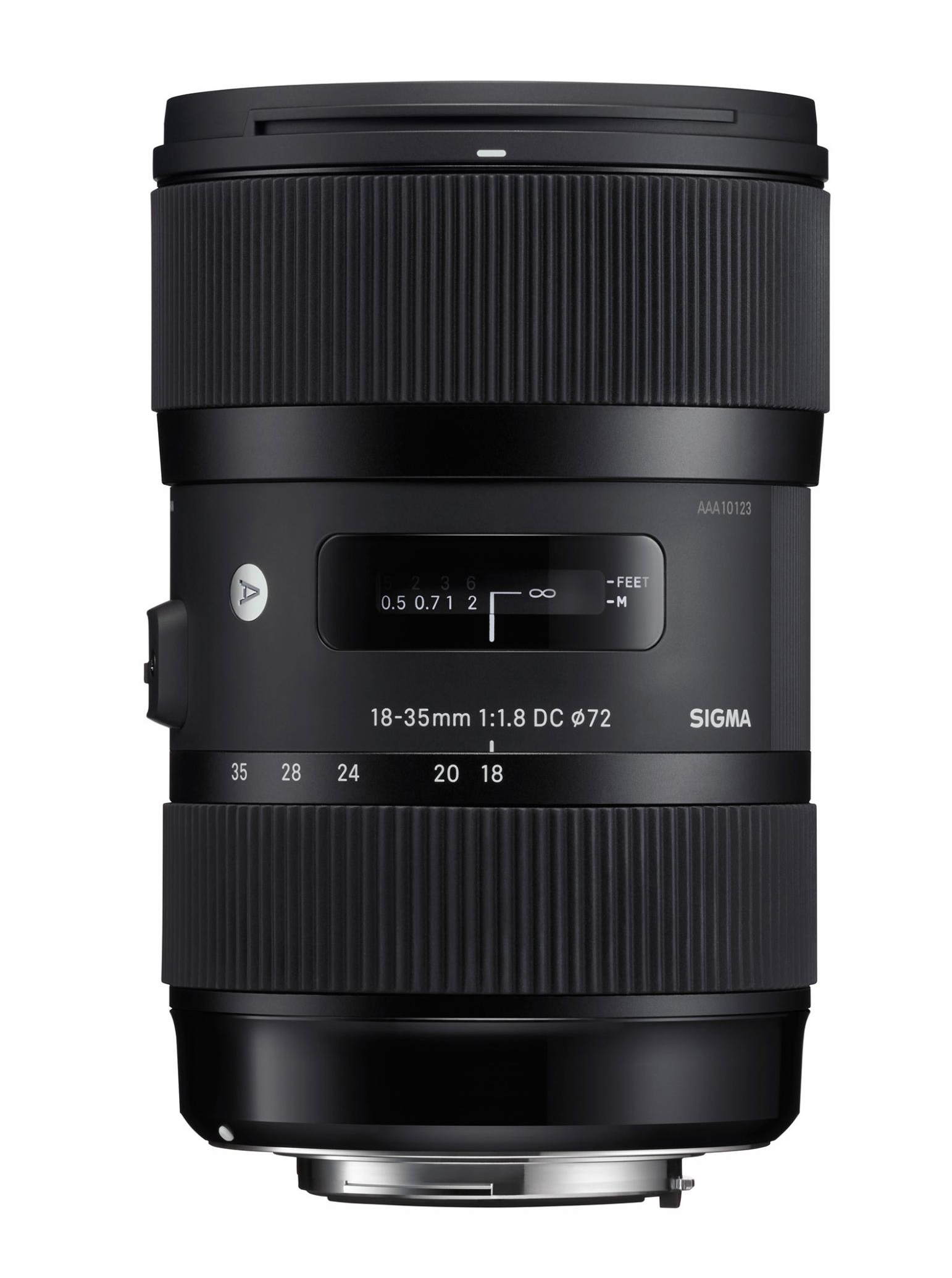 Sigma Announces 18-35mm DC HSM f/1.8, "World's First f/1.8" Constant Aperture Zoom Lens