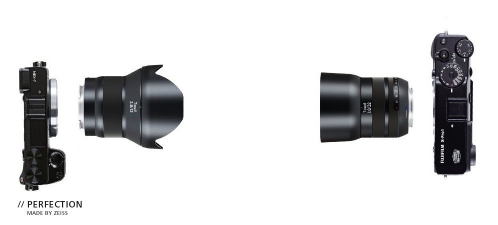 New Zeiss Lenses Announced for Sony NEX and Fujifilm X Cameras