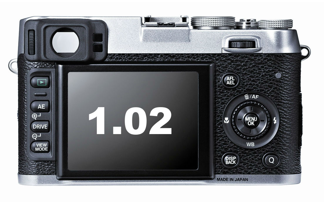 Fujifilm X100s Firmware Update Now Available!