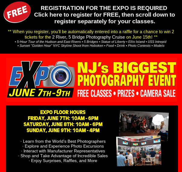 [LIVEBLOG] Unique Photo Expo: Live Friday Coverage!