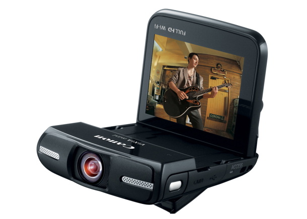 Be the star of your own movies with Canon's new Vixia mini camcorder