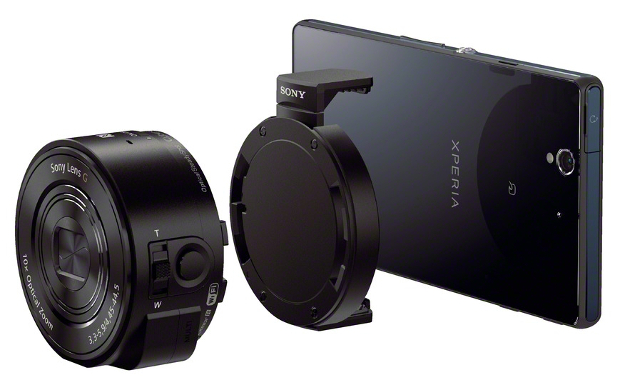 Sony Unveils the QX100 and QX10 Lens-Style Cameras