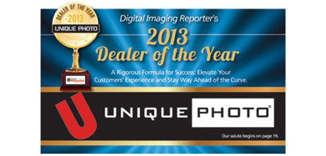 Unique Photo is Digital Imaging Reporter's 2013 Dealer of the Year