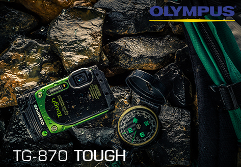 Shoot Tough - New TG-870 from Olympus