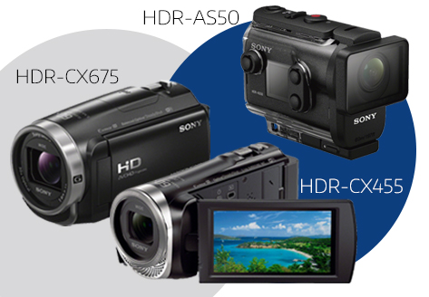 New Handycams and Action Cams from Sony
