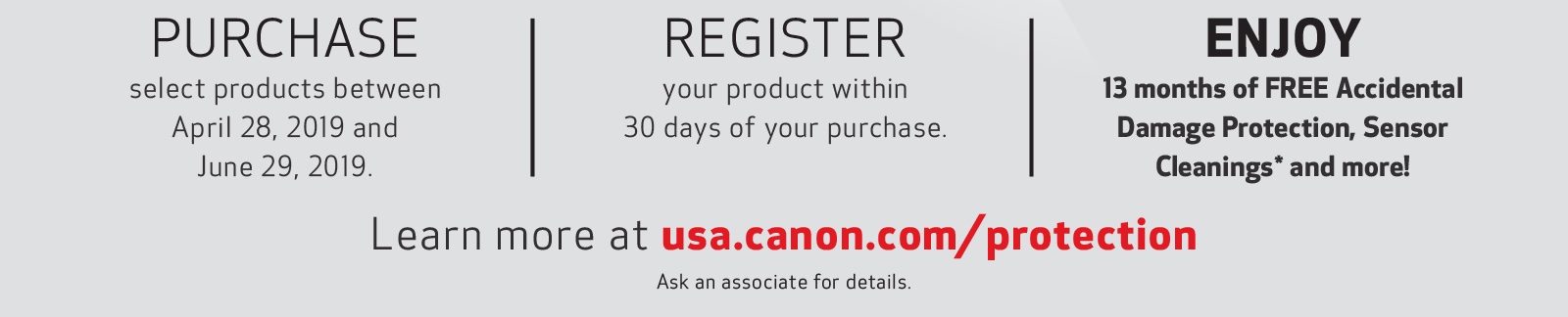 Canon CarePak Promo