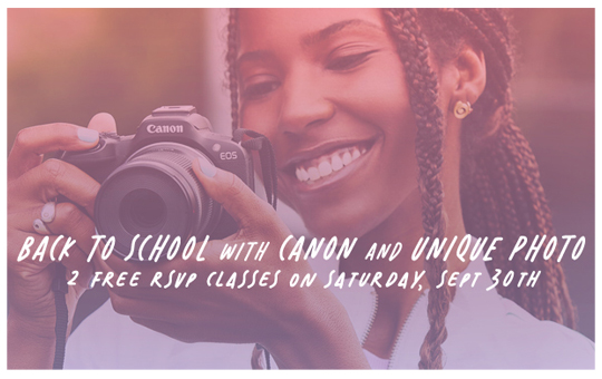 Canon Back to School