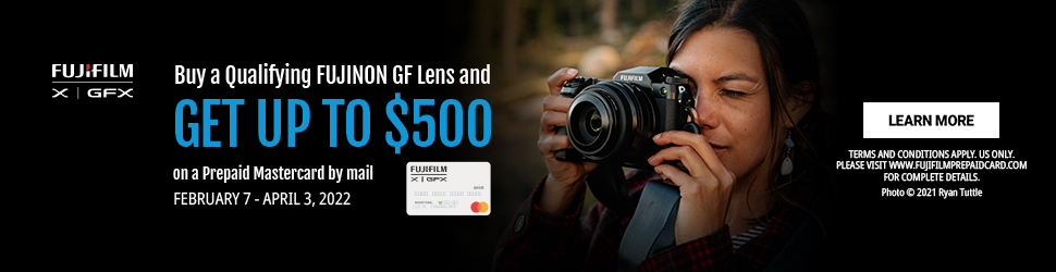 Fujifilm GF Lens Rebate
