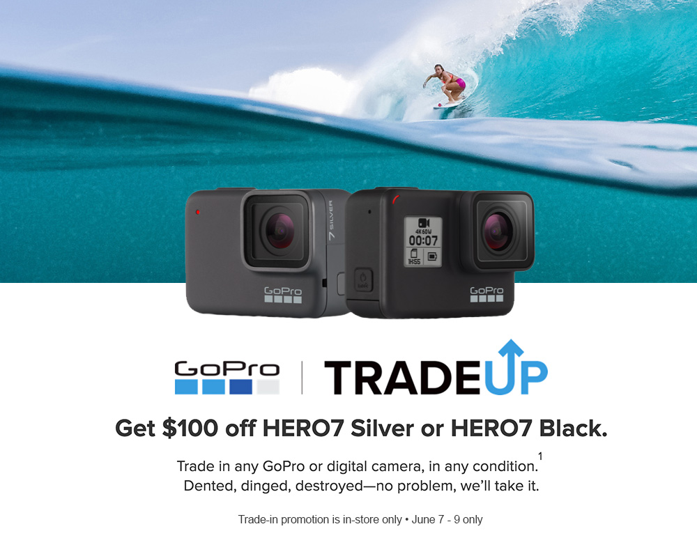 GoPro Tradein event