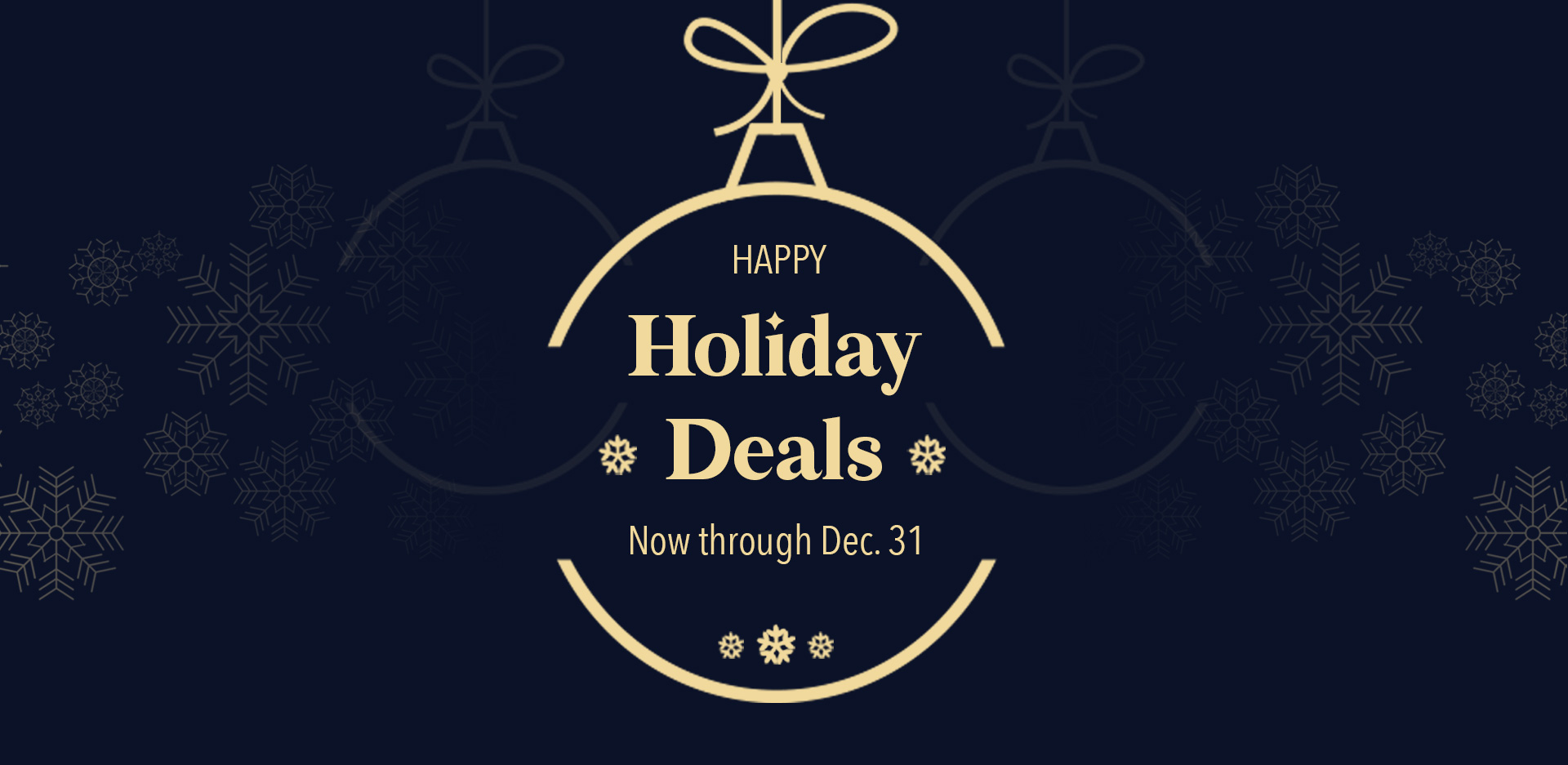 Holiday deals