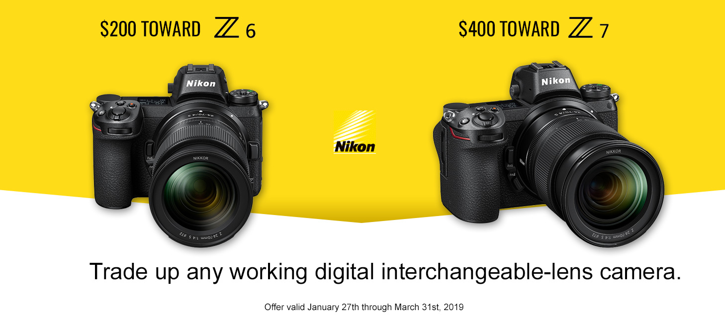 nikon trade