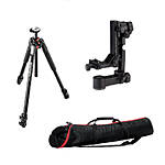 Rentals Manfrotto 055PRO3, Benro GH3 Gimble, and 90P Bag