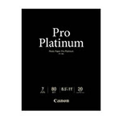 Canon 8.5X11 Pro Platinum Photo Paper (20 Sheets)