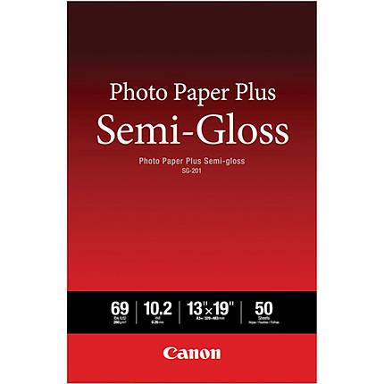 Canon Photo Plus 13x19 Semi-Gloss Paper (50 Sheets)
