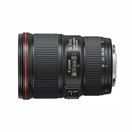 Canon EF 16-35mm f/4L IS USM Ultra Wide Zoom Lens - Black