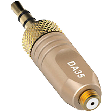 Deity Microphones DA35BG Microdot to Locking 3.5mm Adapter - Beige