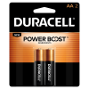 Duracell Coppertop AA (2-pack) Alkaline Batteries (Case=56cards, 4bx x 14cds