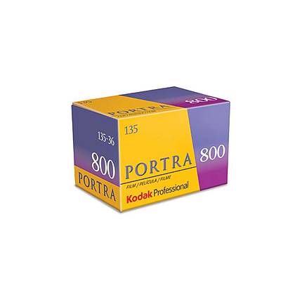 Kodak Professional Portra 800 Color Negative Film (35mm Roll Film, 36 Exp)