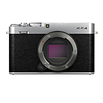 Fujifilm X-E4 Body with XF27mmF2.8 R WR Lens Kit - Silver
