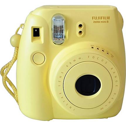 Fujifilm Instax Mini 8 Instant Film Camera Yellow Fujifilm Instax Fujifilm At Unique Photo