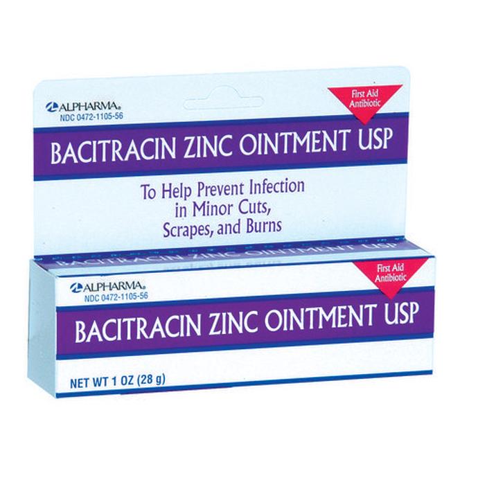 Bacitracin Antibiotic Ointment 1oz Tube Ointments Health & Beauty
