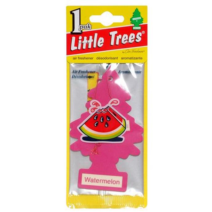 Little Tree Watermelon Air Freshner Single Pack Car Fresheners, 5