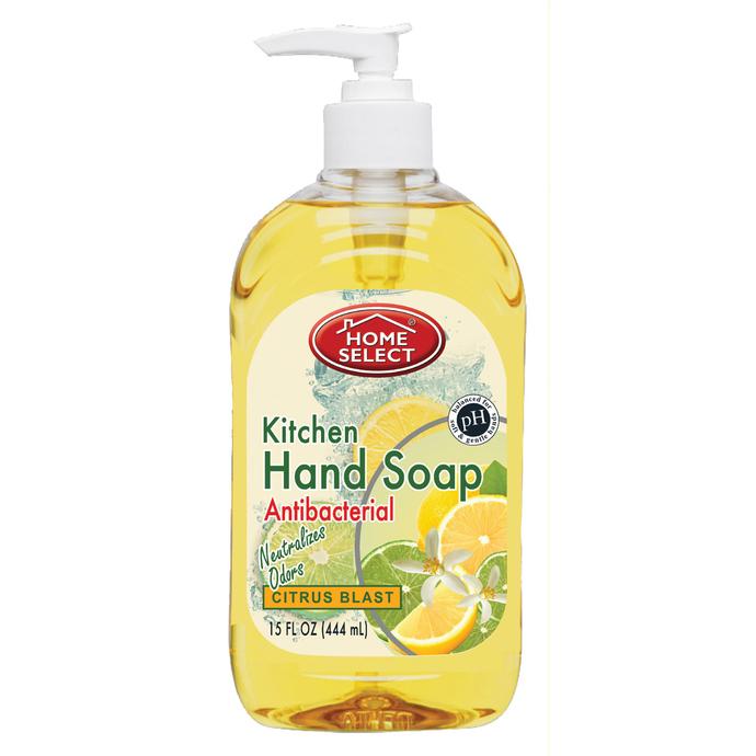 Kitchen Citrus Hand Soap 13.5oz AntiBacterial Lucky Brand Hand Soap