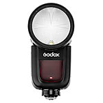 Godox V1 TTL Li-ion Round Head Camera Flash Speedlite for Fuji