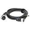 Hensel Flash Head Cable (5m) Angulated for EH Mini to Porty/Nova D