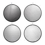 Hensel Honeycomb Grid Set No. 1-4 (4 Pieces) for 12 Inch Reflector