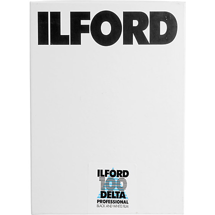 Ilford Delta 100 Professional Black  and  White Negative Film (8x10, 25 Sheets)