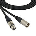 Mogami Mic Cable 3-Pin XLR Male to 3-Pin XLR Female 50 Foot - Black