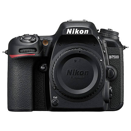Nikon D7500 DX-format Digital SLR Body Only - Black
