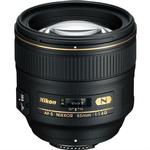 Nikon AF-S Nikkor 85mm f/1.4G Portrait Lens - Black