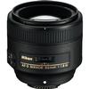 Nikon AF-S Nikkor 85mm f/1.8G Medium Telephoto Portrait Lens - Black