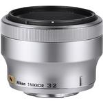 Nikon 1 Nikkor 32mm f/1.2 Medium Telephoto Lens - Silver