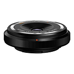 Olympus Fisheye Body Cap 9mm f/8.0 Ultra Wide Angle Lens - Black