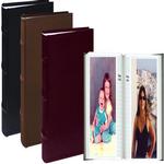 Pioneer Sewn Leather Bi-Directional Photo Album - Assorted 4 Pack