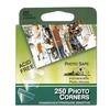 Pioneer Self Adhesive Clear Photo Corners (250 Tabs) Self Adhesive and Acid Free
