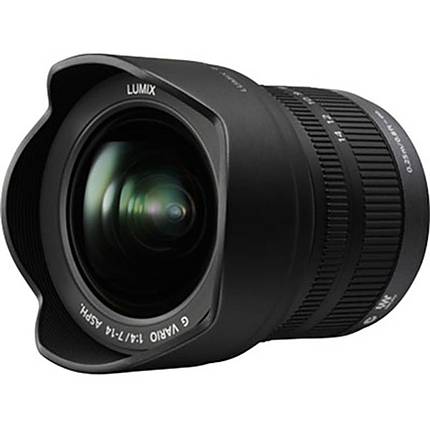 Panasonic Lumix G Vario 7-14mm f/4.0 ASPH. Wide Angle Lens - Black