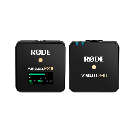 Rode Wireless Go II Single Compact Wireless Microphone System - Black