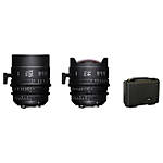 Sigma 14mm T2  and  135mm T2 FF High-Speed Prime Lens Kit with Case (Canon EF)