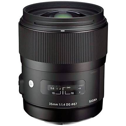 Sigma DG HSM ART 35mm f/1.4 Standard Lens for Canon - Black