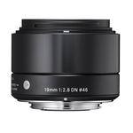 Sigma DN ART 19mm f/2.8 Wide Angle Lens for Micro Four Thirds - Black