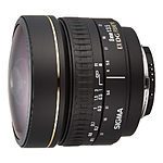 Sigma EX DG Circular 8mm f/3.5 Fisheye Lens for Nikon Mount - Black